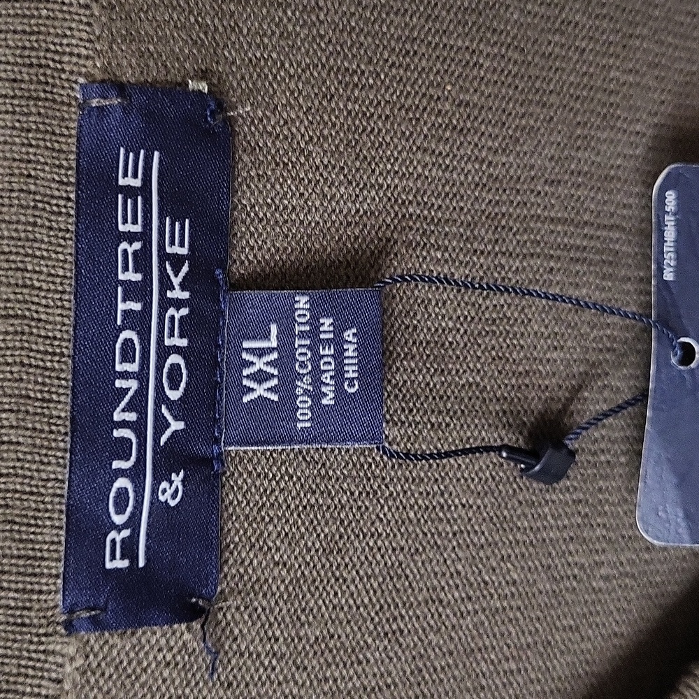 Roundtree & Yorke, XXL, Dark Olive - Picture 2 of 5